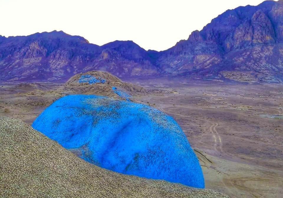خروجة الصحراء الزرقاء
