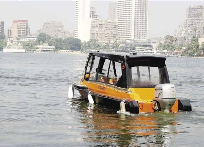 التاكسي النهري في حلوان يوديك التحرير خلال ربع ساعه تقريبا وبسعر 35 جنيه