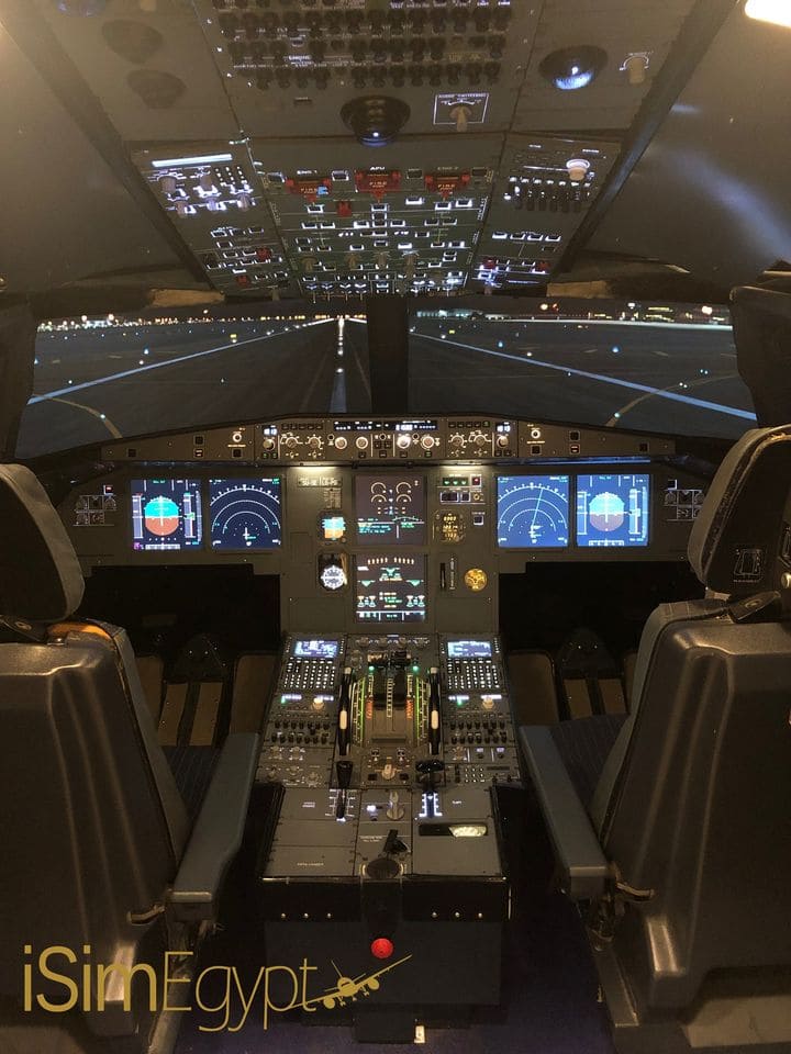 كابينة طيارة بجد ISim Egypt Flight Simulator