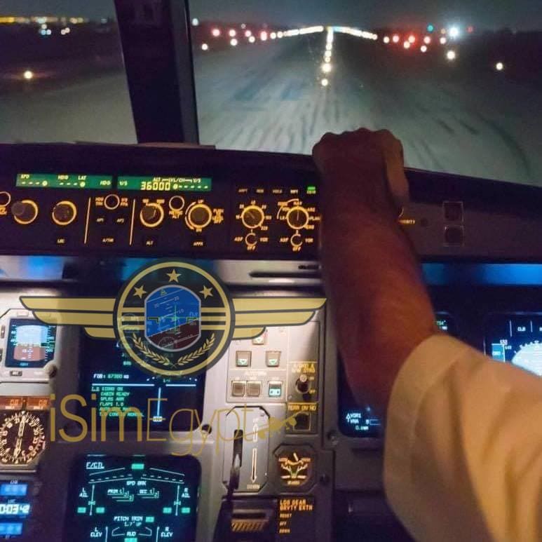 كابينة طيارة بجد ISim Egypt Flight Simulator